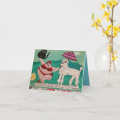 MITTEILUNGSKARTE- KARTE (Gelbe Blume)