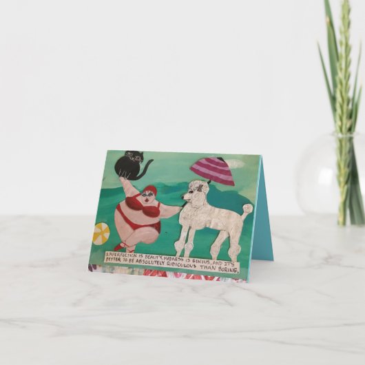 MITTEILUNGSKARTE- KARTE (Vorderseite)