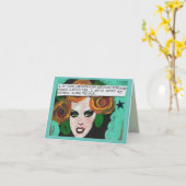 MITTEILUNGSKARTE- KARTE (Gelbe Blume)