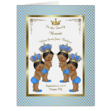 Mitteilungskarte mit vier Geburt JUNGEN, Foto,