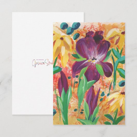 Mitteilungskarten (Vorne/Hinten)