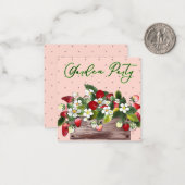 Mitteilungskarten (Vorderseite/Rückseite Beispiel)