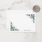 Mitteilungskarten (Vorderseite/Rückseite Beispiel)