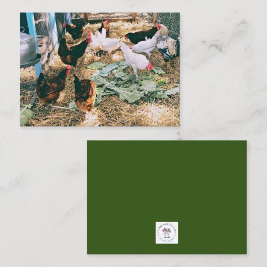 Mitteilungskarten (Vorne/Hinten)