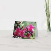 Mitteilungskarten Blume (Vorderseite)