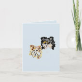 Mitteilungskarten Collie (Vorderseite)