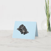 Mitteilungskarten: Dackel (Vorderseite)