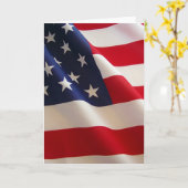 Mitteilungskarten der amerikanischen Flagge (Gelbe Blume)