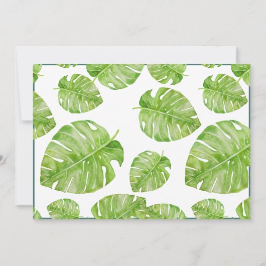 Mitteilungskarten Elegantes Flachbild Moderne bota (Rückseite)