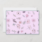 Mitteilungskarten Elegantes Flachbild Modernes bot (Rückseite)