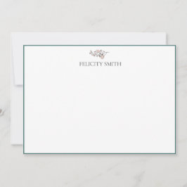 Mitteilungskarten Elegantes Flachbild Modernes bot