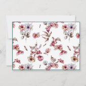 Mitteilungskarten Elegantes Flachbild Modernes bot (Rückseite)