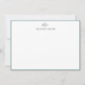 Mitteilungskarten Elegantes Flachbild Modernes bot (Vorderseite)