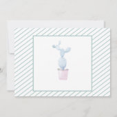 Mitteilungskarten Elegantes Flachbild Modernes Bot (Rückseite)