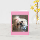 Mitteilungskarten/fantastische Anmut u. Ruhm Bea Karte (Gelbe Blume)