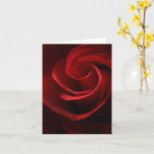 Mitteilungskarten für abstrakte Rote Rose (Gelbe Blume)