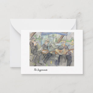 Mitteilungskarten für Bauernmarktmusiker