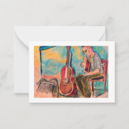 Mitteilungskarten für Bauernmarktmusiker