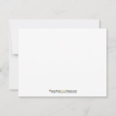 Mitteilungskarten für das Modebild (lila) (Rückseite)