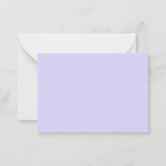 Mitteilungskarten für den manuellen Namen von Lave (Rückseite)