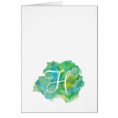 Mitteilungskarten für einfache Skripte - Grüne Gew (Vorne)