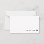 Mitteilungskarten geben hier Ihr Firmenlogo an (Vorderseite)