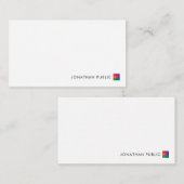 Mitteilungskarten geben hier Ihr Firmenlogo an (Vorne/Hinten)