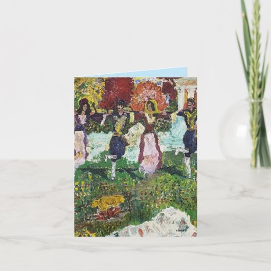 Mitteilungskarten: Grecian Festival (Vorderseite)