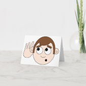 Mitteilungskarten hören (Vorderseite)