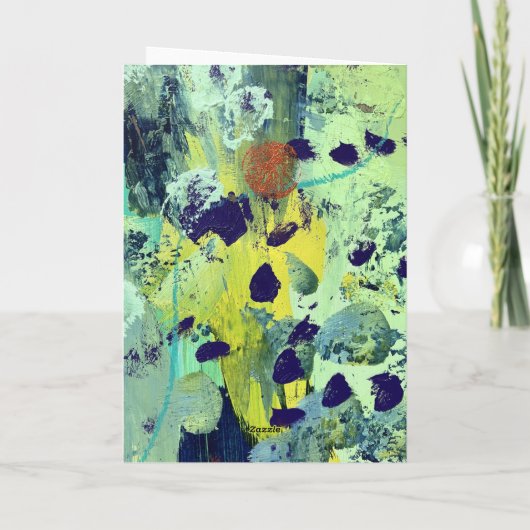 Mitteilungskarten in Laternendesign (Rückseite)