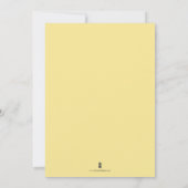 Mitteilungskarten Lemons blaues Muster Plättchen (Rückseite)