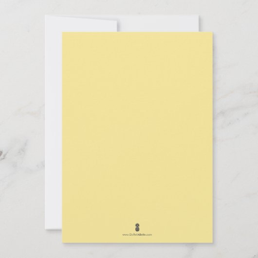 Mitteilungskarten Lemons blaues Muster Plättchen (Rückseite)