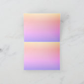 Mitteilungskarten: Liebe des Schmetterlings (Innenseite)