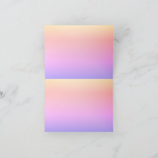 Mitteilungskarten: Liebe des Schmetterlings (Innenseite)