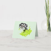 Mitteilungskarten: Niedlich sein (Vorderseite)