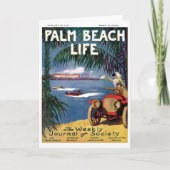 Mitteilungskarten Palm- Beachlebens #19 (Vorderseite)