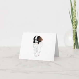 Mitteilungskarten: Saint Bernard Puppy