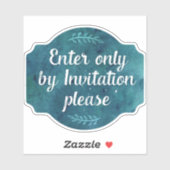 Mittel 6" x 6" Maßgeschneiderte Vinyl Stickers Aufkleber (Blatt)