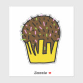 Mittel 6" x 6" Maßgeschneiderte Vinyl Stickers Aufkleber (Blatt)