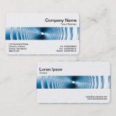 Mittel Band - Long Spring Blue Visitenkarte (Vorne/Hinten)