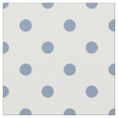 Mittel Blue Polka Dots Stoff (Nahaufnahme)