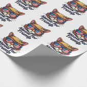 Mittel für Trump, um die Katzen wieder sicher zu m Geschenkpapier (Ecke)