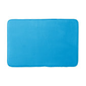 Mittel Himmelblau Badematte (Vorderseite)