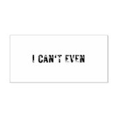 Mittel kann ich nicht einmal Gummi-Briefmarke Gummistempel (Prägung)