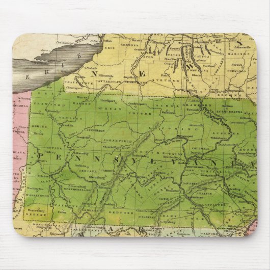 Mittel-Staaten 2 Mousepad (Vorne)