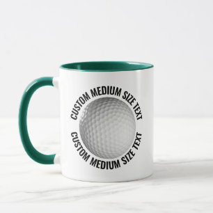 Mittel Text JÄGERGRÜN Kombination 11oz Individuell Tasse