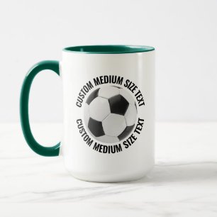 Mittel Text JÄGERGRÜN Kombination 15oz Individuell Tasse