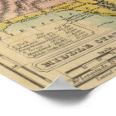 Mittel- und Südliche Staaten Poster (Ecke)