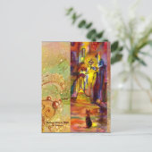 MITTELALLEIN NACH NACHT IN FLORENZ POSTKARTE (Stehend Vorderseite)