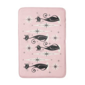 Mittelalter bedeutet Retro-Atomkatzen auf warmen R Badematte (Vorderseite Vertikal)